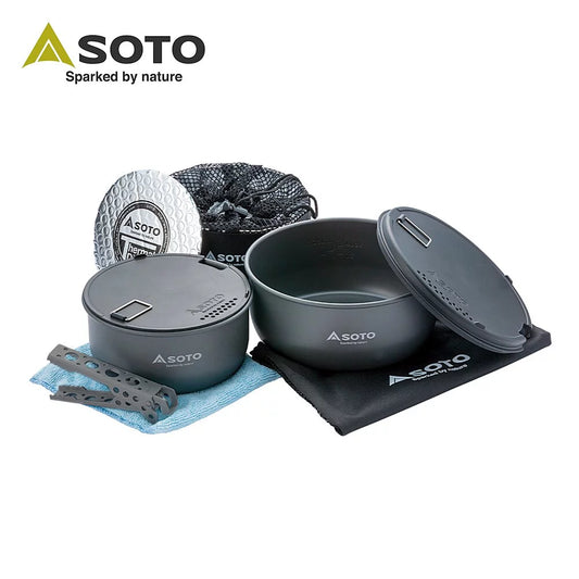 SOTO SOD-501 Navigator Cookset  露營鍋具9件套裝