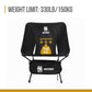 OneTigris Promenade Camping Chair 02 露營摺椅 (黑色)