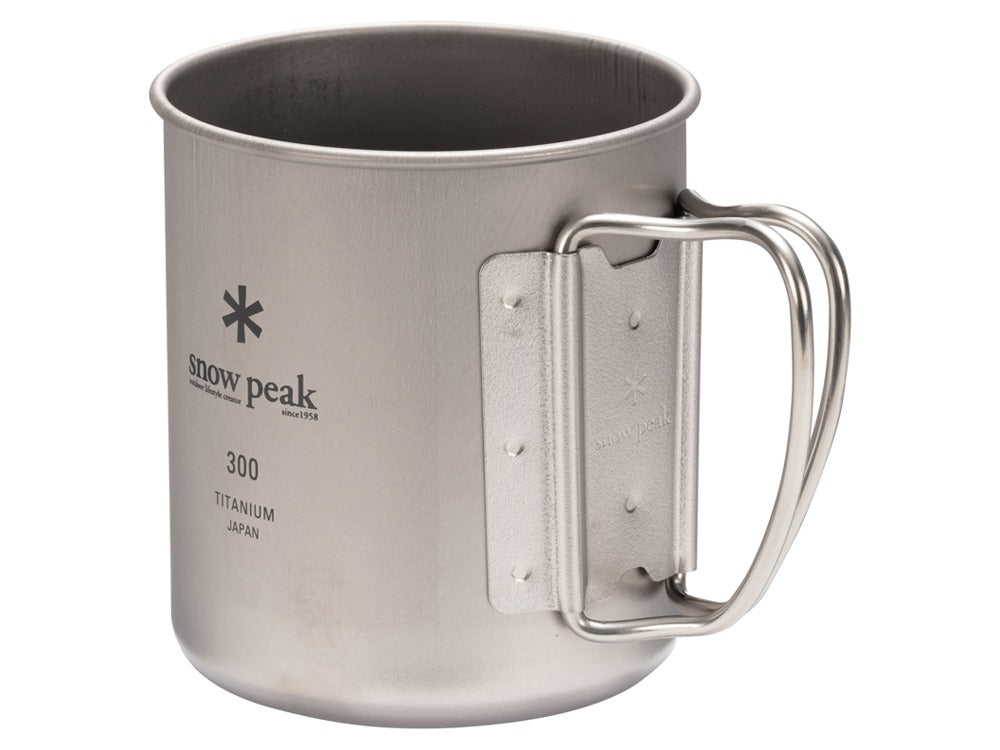 Snow Peak MG-142 Titanium Single Wall Mug 單層鈦杯 300ml